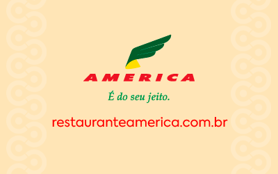America restaurante é uma loja parceira da Cashin